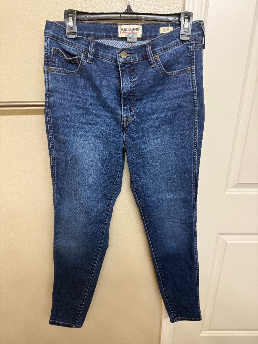 Kirkland signature high rise skinny fit jeans